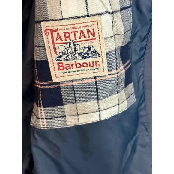 Barbour Lightweight Royston Gilet Navy Blue NWT - Size M